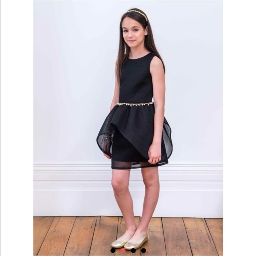 David Charles Black Label Girls Party Dress